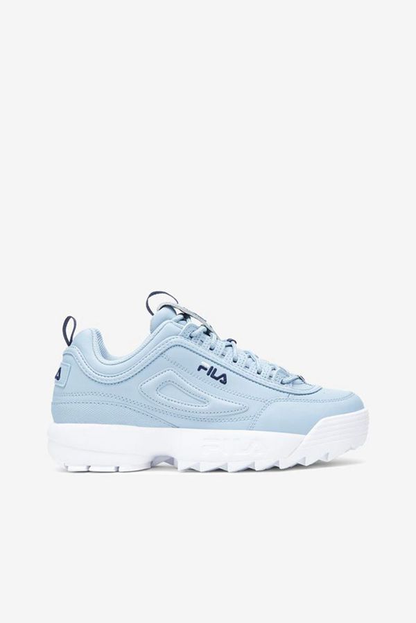 Sapato De Treino Fila Mulher Azuis/Branco - Fila Disruptor 2 Premium Chunky Outlet Portugal,EYLI-235